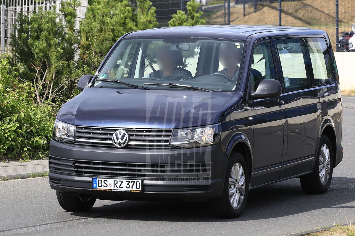 Volkswagen Transporter T7 gespot