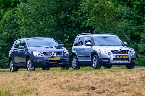 Nissan Qashqai vs. Skoda Yeti - Occasion Dubbeltest