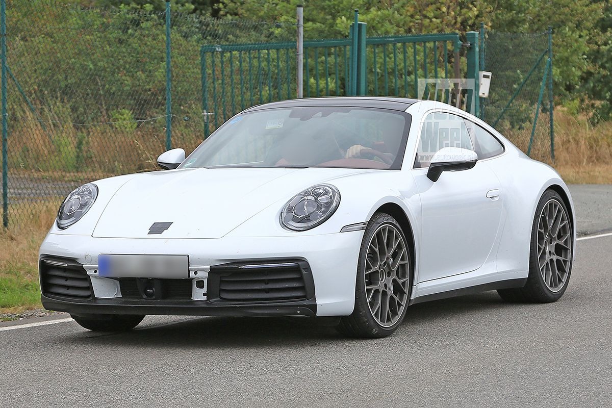 Porsche 911 spyshots
