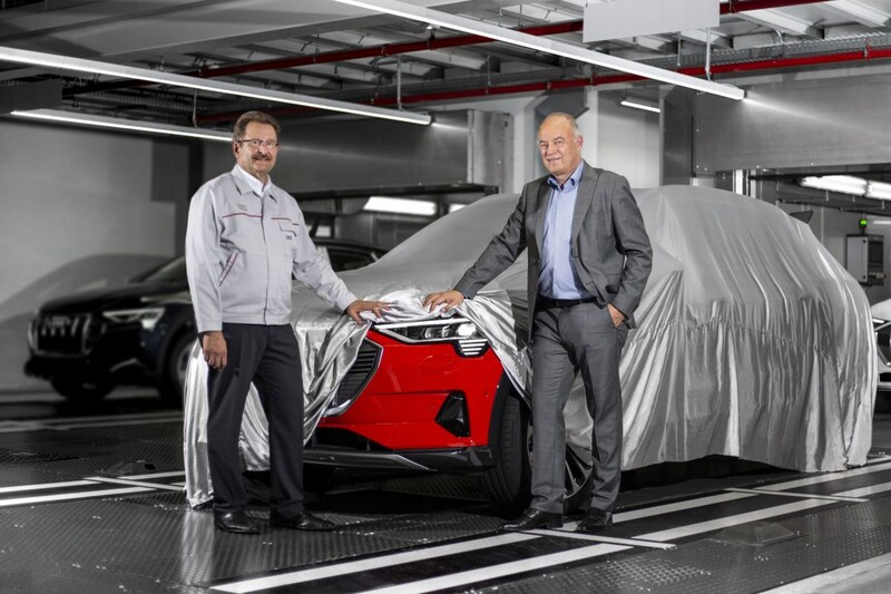 Audi e-Tron productiestart
