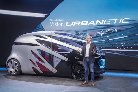 Mercedes-Benz Vans onthult Vision Urbanetic