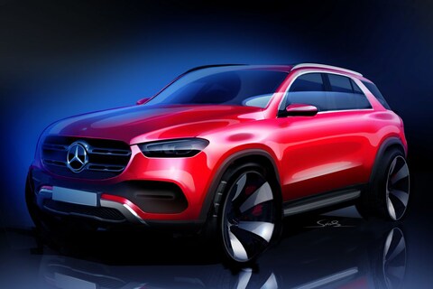 Mercedes-Benz schetst nieuwe GLE-klasse