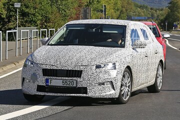 Spyshots Skoda Rapid Spaceback