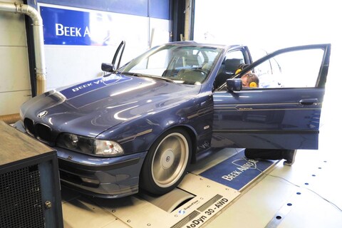 Alpina B10 3.3 - Op de Rollenbank