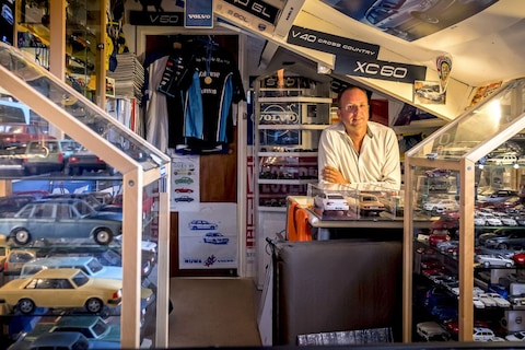 Verzameling Volvo-miniaturen