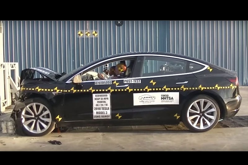 Tesla Model 3 crashtest