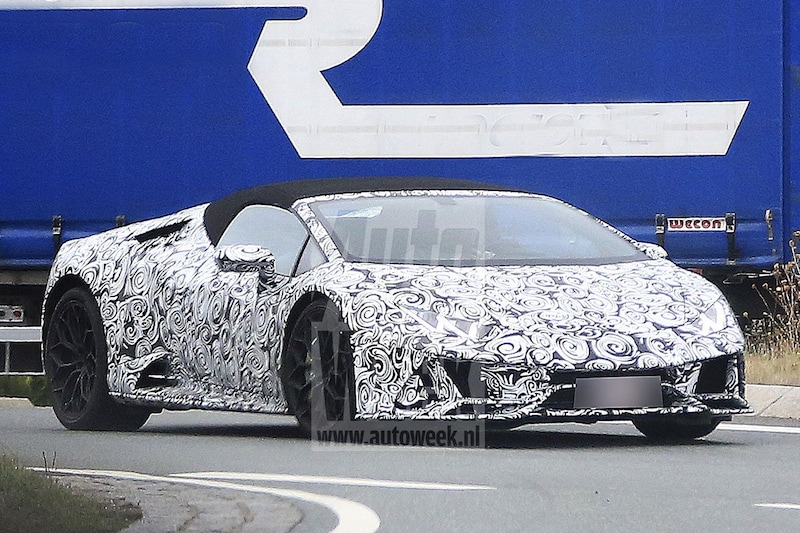 Lamborghini Huracan Spyder Facelift