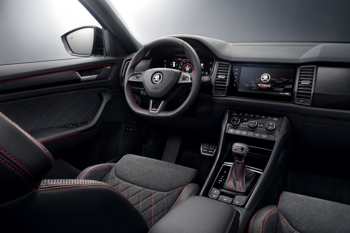 Skoda Kodiaq RS interieur