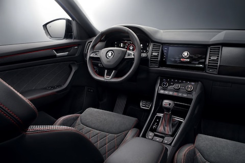 Nu vanbinnen: Skoda Kodiaq RS