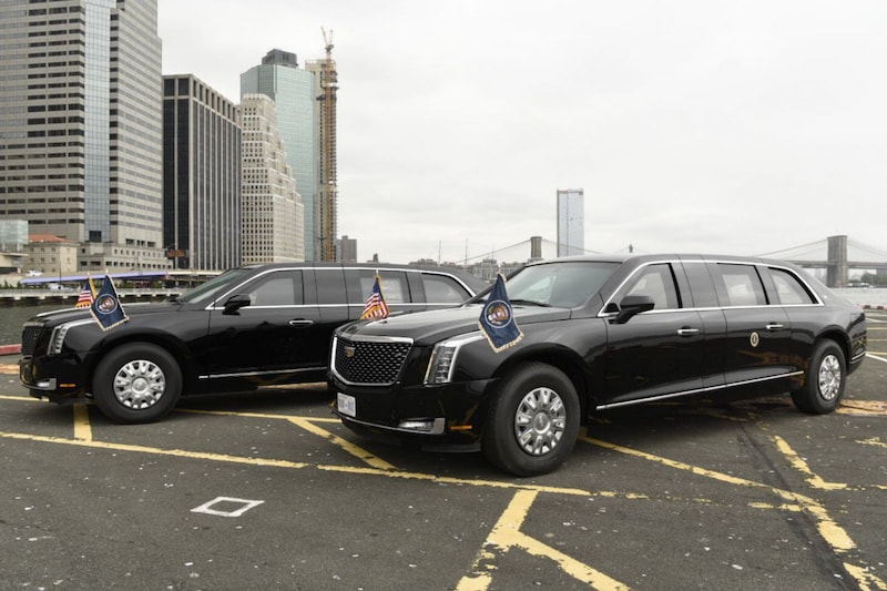 Trump Cadillac The Beast president
