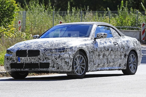 BMW 4-serie Cabrio gespot