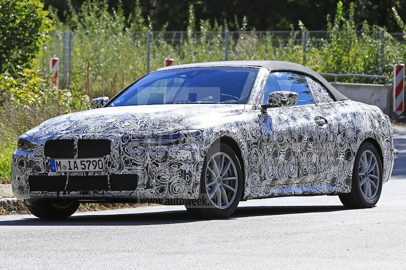 BMW 4-serie Cabrio spyshots