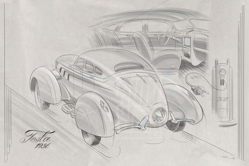 Tesla Model S 312 1936 Ruben Ooms
