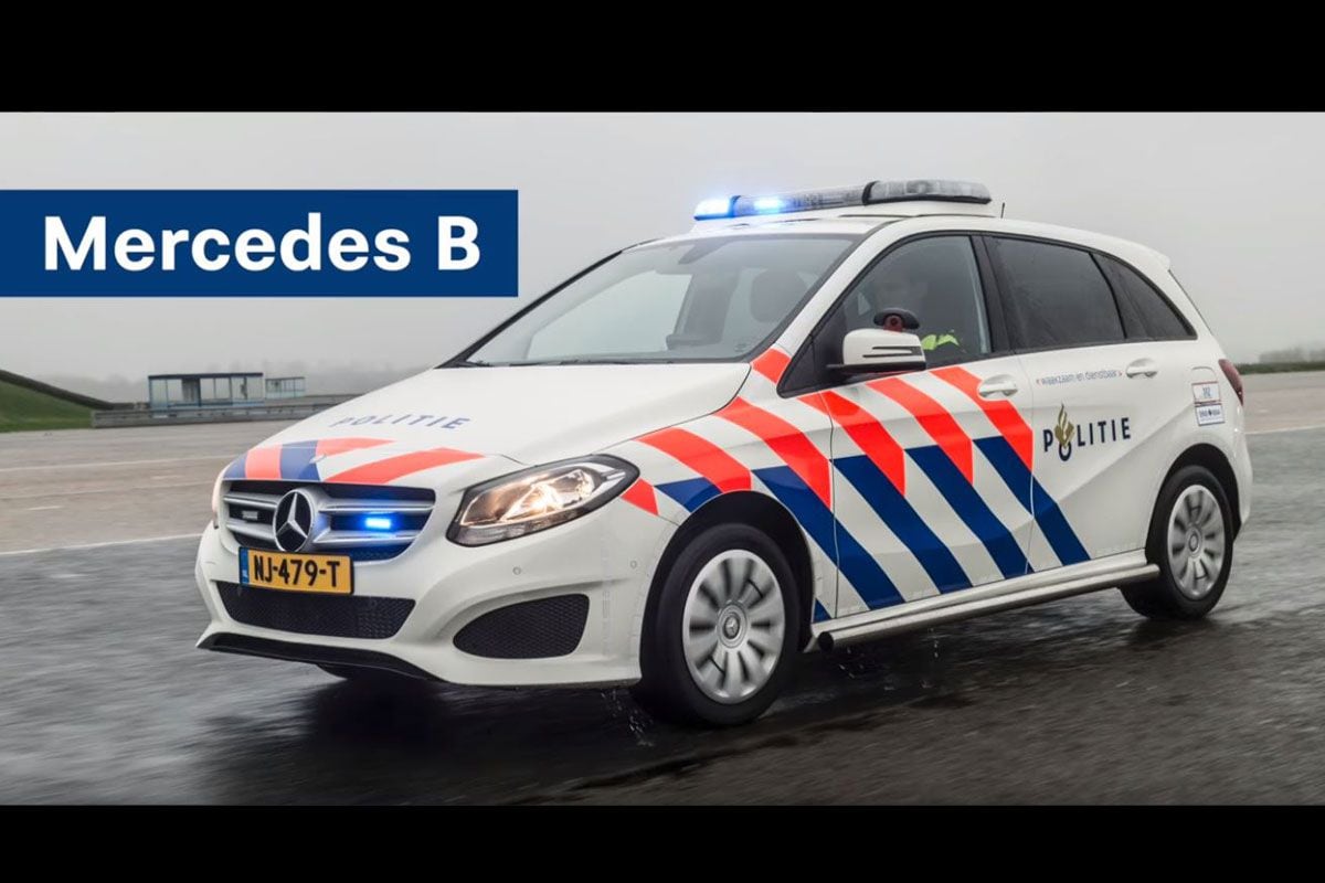 Mercedes-Benz B-klasse politie