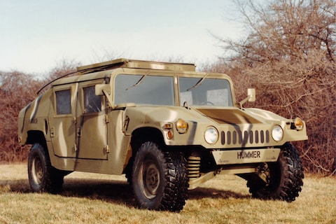 'Humvee-fabrikant AM General te koop'