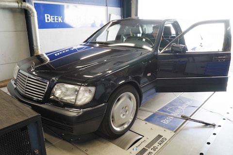 Mercedes-Benz S 600 (1998) - Op de Rollenbank