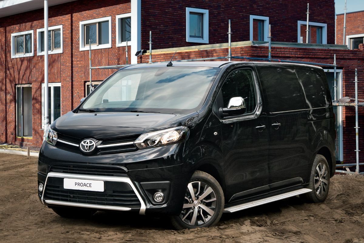 Toyota Proace 4x4 photoshop