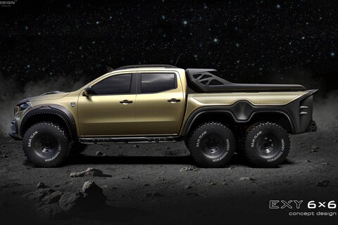 Zeswielige Mercedes-Benz X-klasse op komst