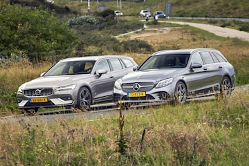 Volvo V60 stationwagen Mercedes-Benz C-klasse