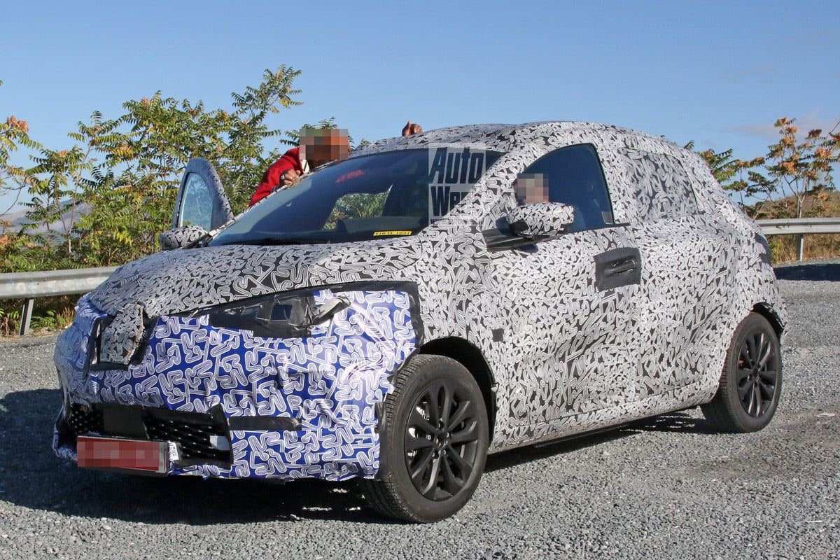 Renault Zoe Spyshots