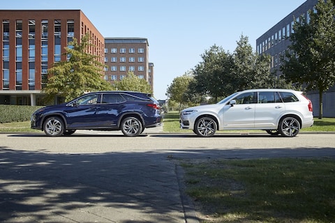 Lexus RX 450hL - Volvo XC90 - Vergelijkende Test