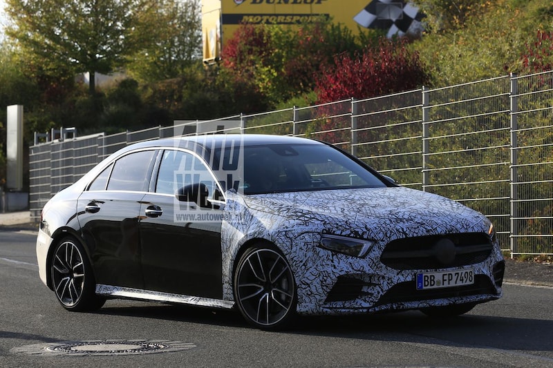 Spyshots Mercedes-AMG A35 Limousine