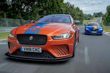 Jaguar XE Project 8 Ringtaxi