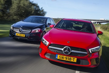 Mercedes-Benz A-klasse oud en nieuw