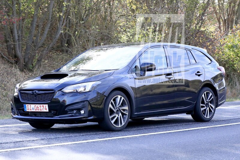Mule Subaru Levorg spyshots