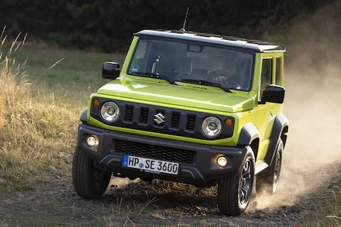 Suzuki Jimny voorlopig uit leveringsgamma