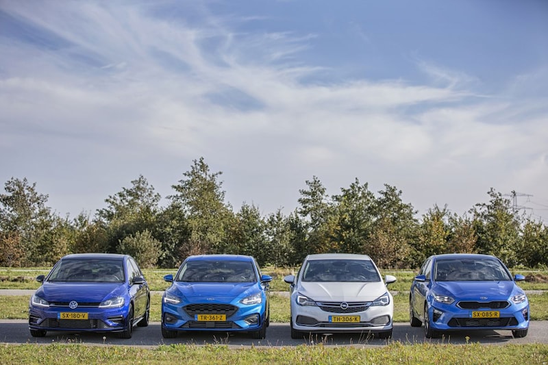 Leaseauto C-segment verkoop populair Focus Golf Ce