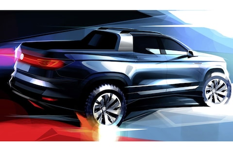Volkswagen met pick-up concept naar São Paulo