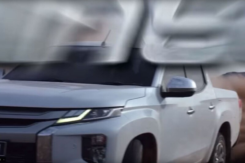 Mitsubishi L200 facelift teaser