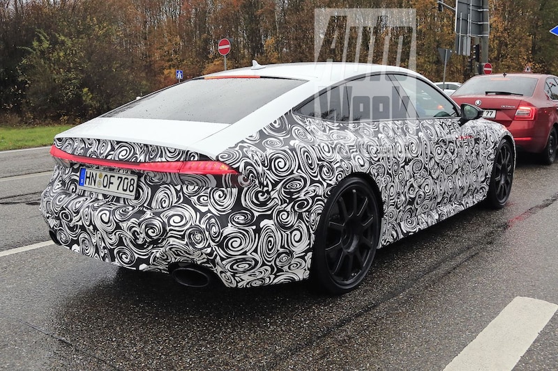 Audi RS7 Sportback spyshots