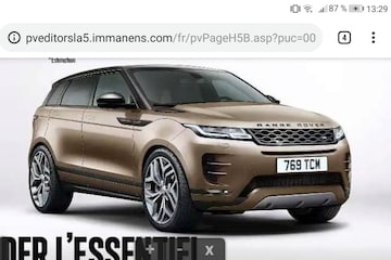 Land Rover Range Rover Evoque gelekt