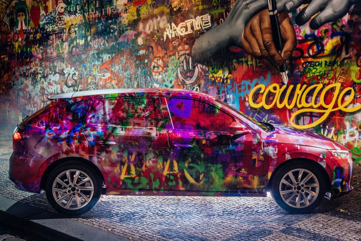Skoda Scala teaser