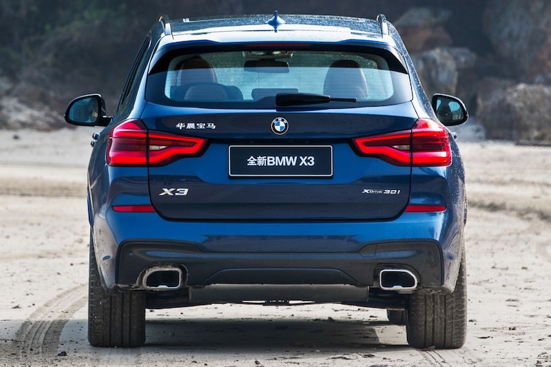 BMW X3 China VS Verenigde Staten