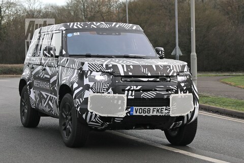 Nieuwe Land Rover Defender weer gesnapt