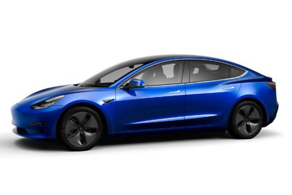 Tesla Model 3 configuratie