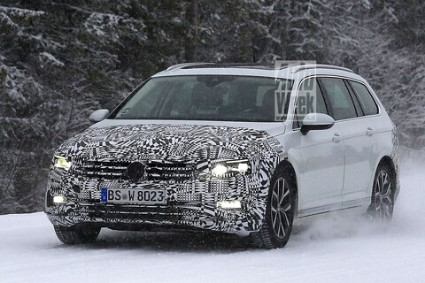 Gefacelifte Volkswagen Passat gesnapt