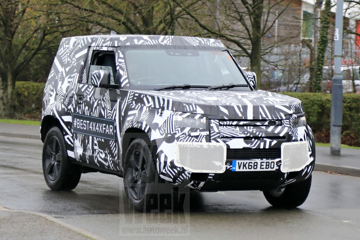 Land Rover Defender 90 spionage