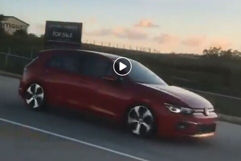 Raadselachtige Volkswagen Golf gesnapt