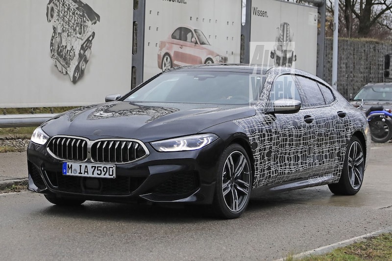 Spyshots BMW 8-serie Gran Coupé