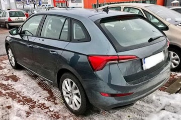 Skoda Scala metalen achterklep