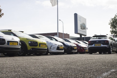 Minder occasions geïmporteerd in 2020