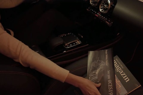 Mercedes-Benz belicht binnenste CLA-klasse