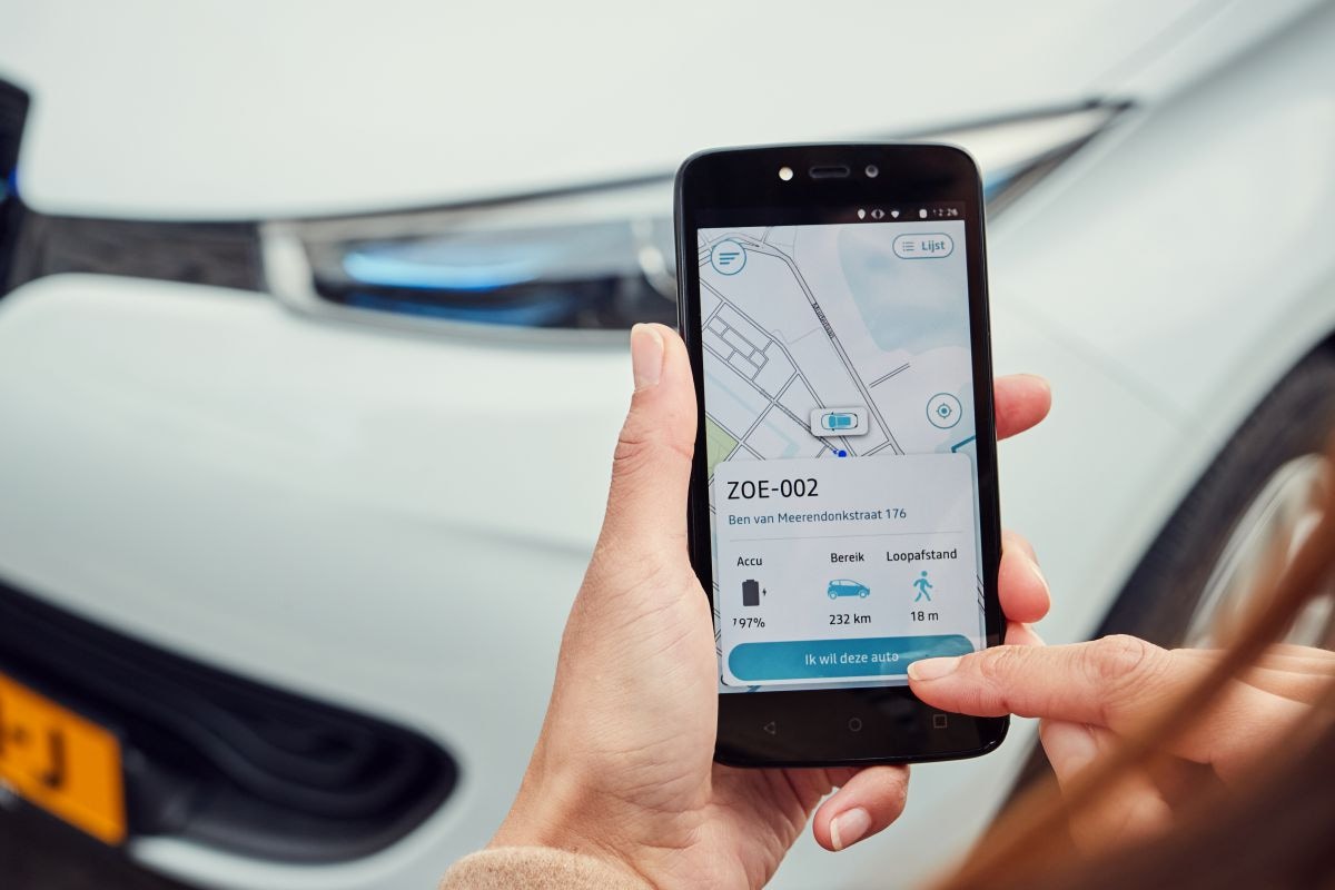 Fetch Carsharing deelauto autodeel app