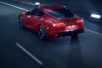 Toyota Supra gelekt