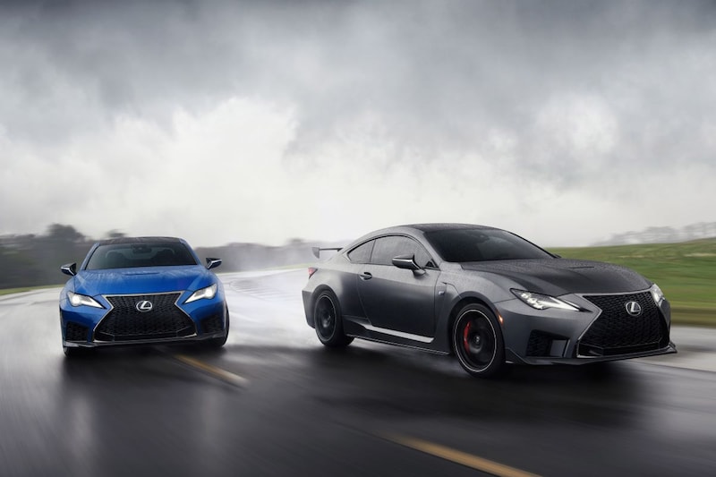 Lexus RC F en RC F Track Edition