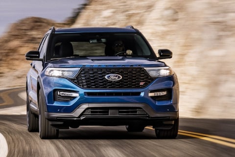 Ford Explorer ST met achterwielaandrijving